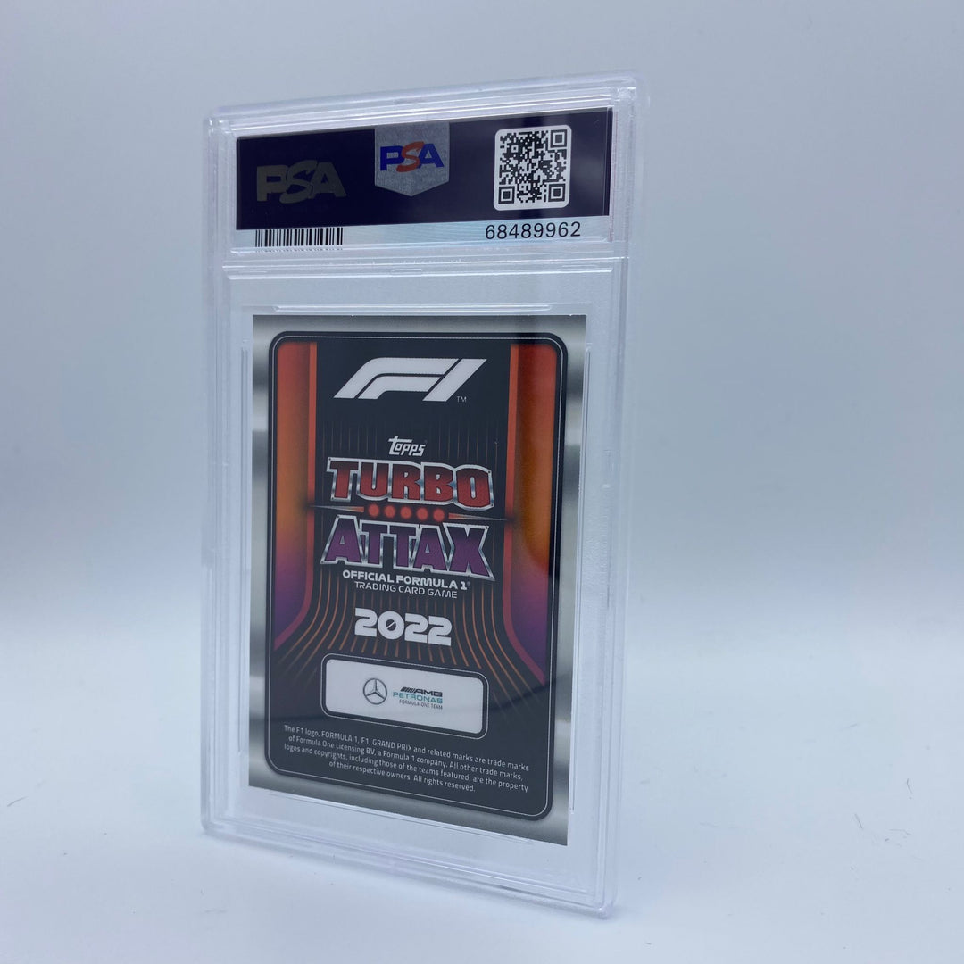 PSA 9 - Lewis Hamilton - Union Flag # LE4UR - Turbo Attax 2022