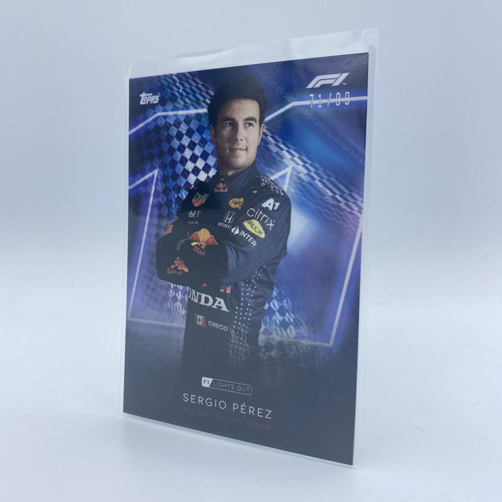 /99 Sergio Perez - Drivers -  blue Parallel