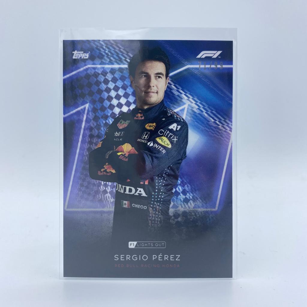 /99 Sergio Perez - Drivers -  blue Parallel