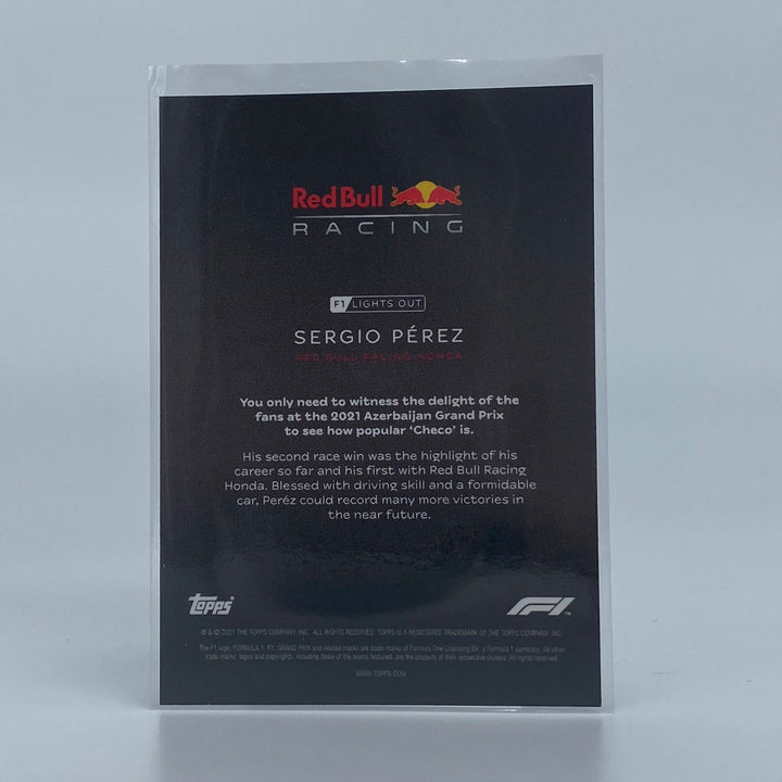 /99 Sergio Perez - Drivers -  blue Parallel