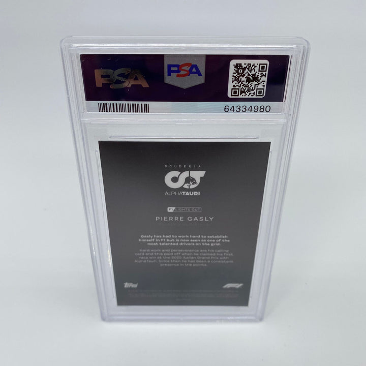 PSA 10 - 08/10 Pierre Gasly - Drivers - Red Parallel