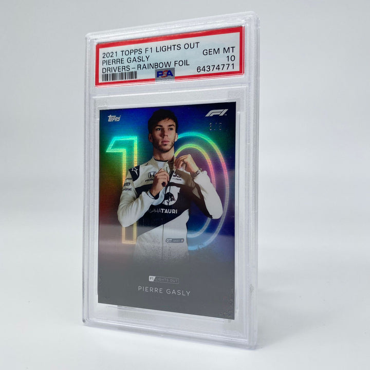 PSA 10 - 3/5 Pierre Gasly - Drivers - Rainbow Foil