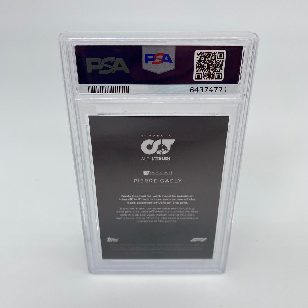 PSA 10 - 3/5 Pierre Gasly - Drivers - Rainbow Foil