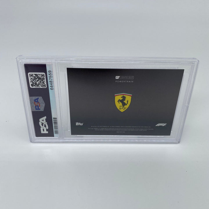 PSA 9 - 22/25 Ferrari -  Powertrain- Purple Parallel