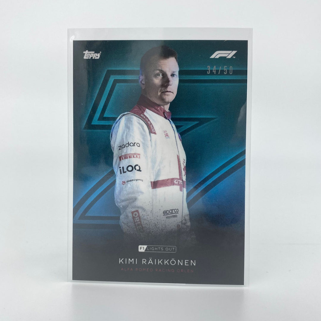 34/50 Kimi Raikkonen - Drivers -  Aqua Parallel
