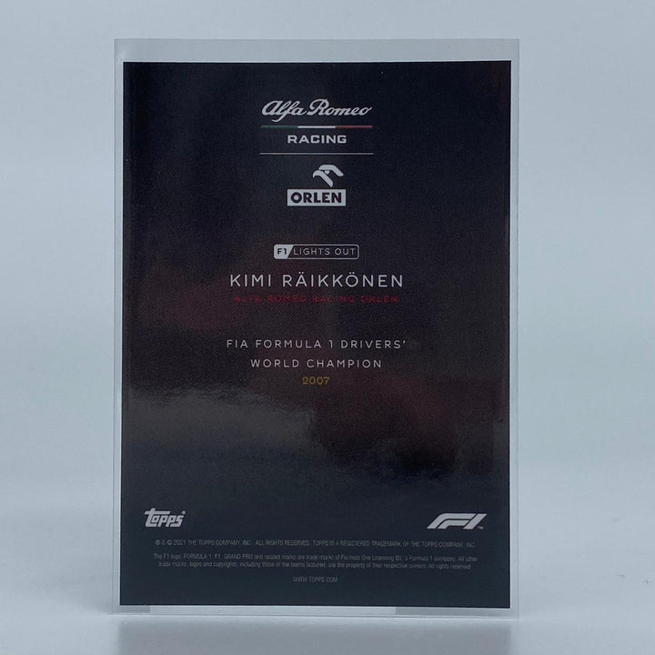 /75 Kimi Raikkonen - Drivers World Champion