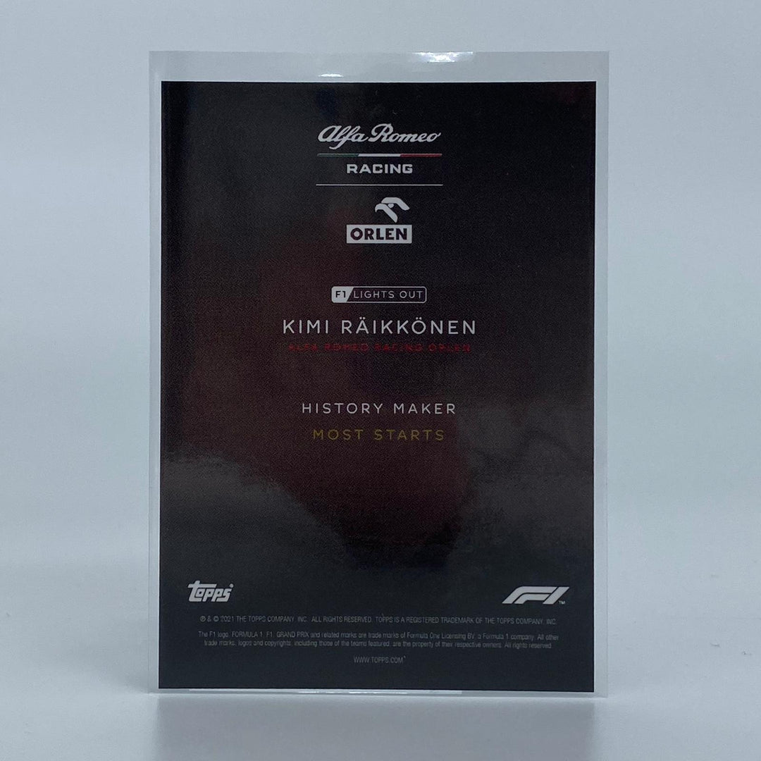 /99 Kimi Raikkonen - History Maker