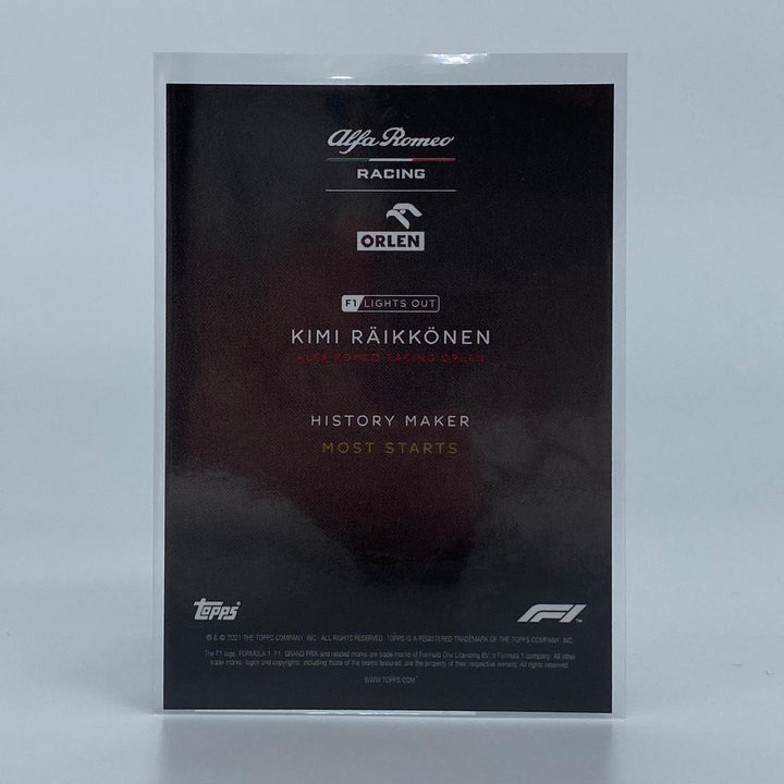 /99 Kimi Raikkonen - History Maker