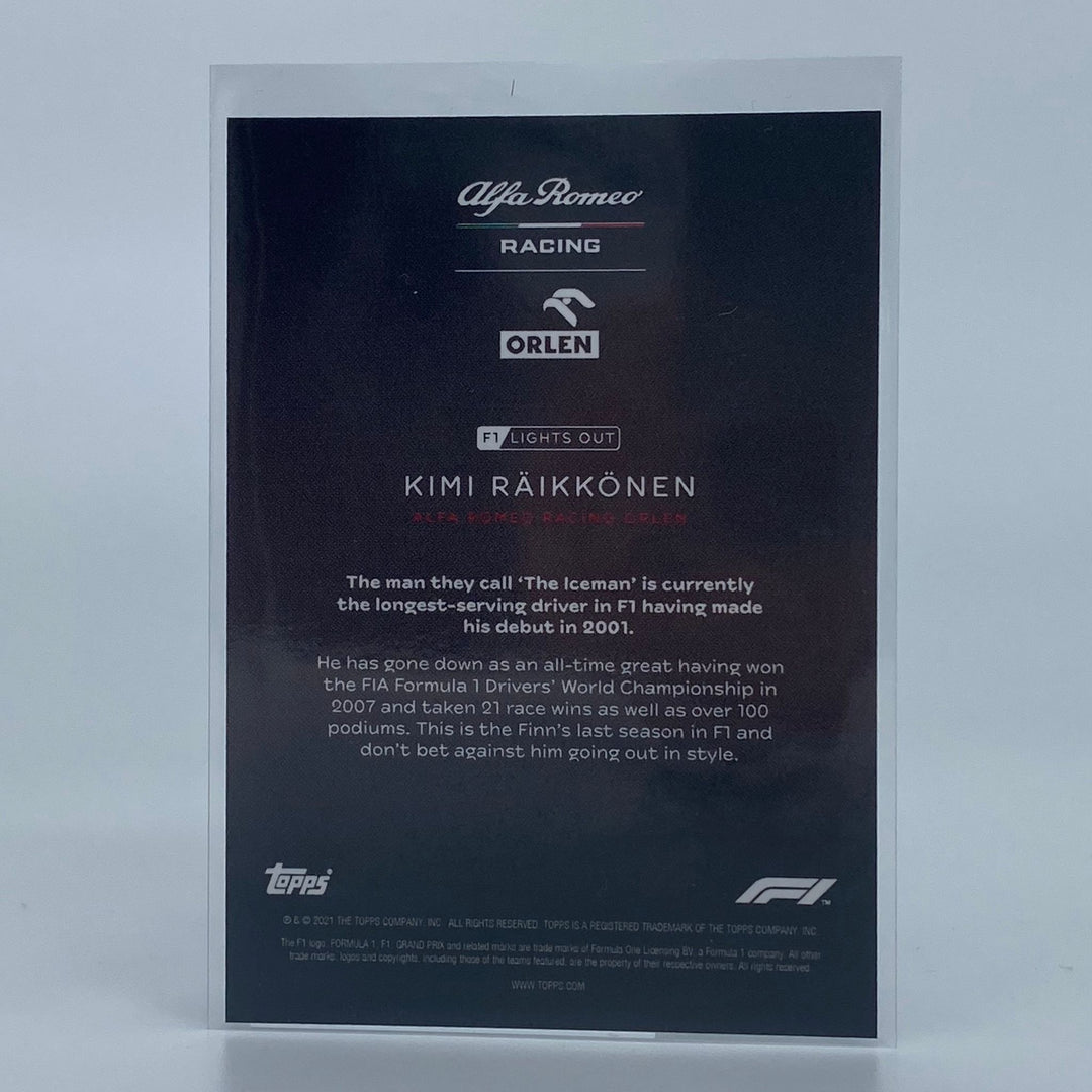/75 Kimi Raikkonen - Drivers - Green Parallel