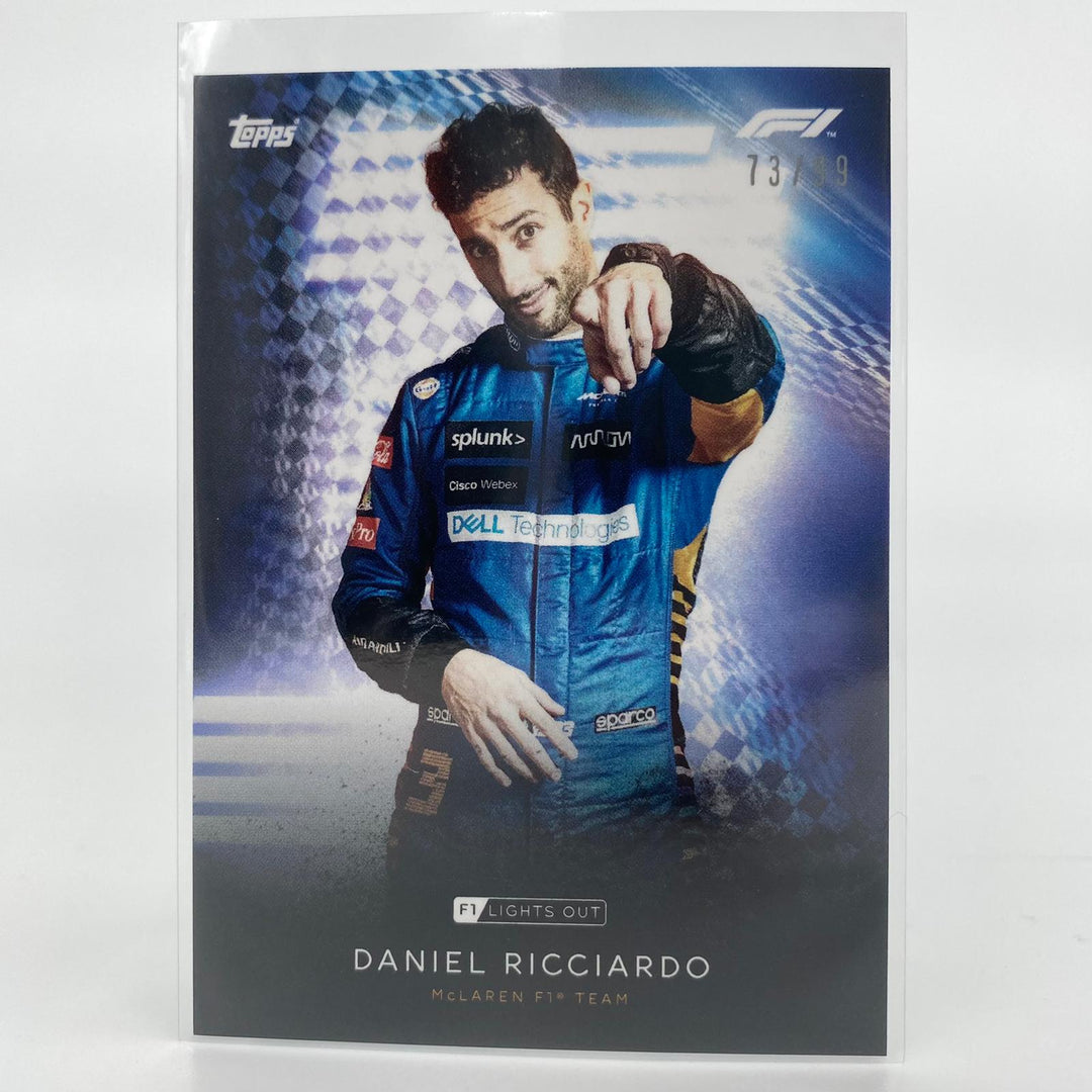 /99 Daniel Ricciardo - Drivers -  Blue Parallel