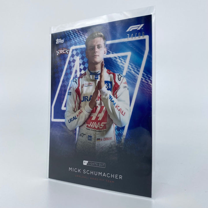 /99 Mick Schumacher - Drivers -  Blue Parallel