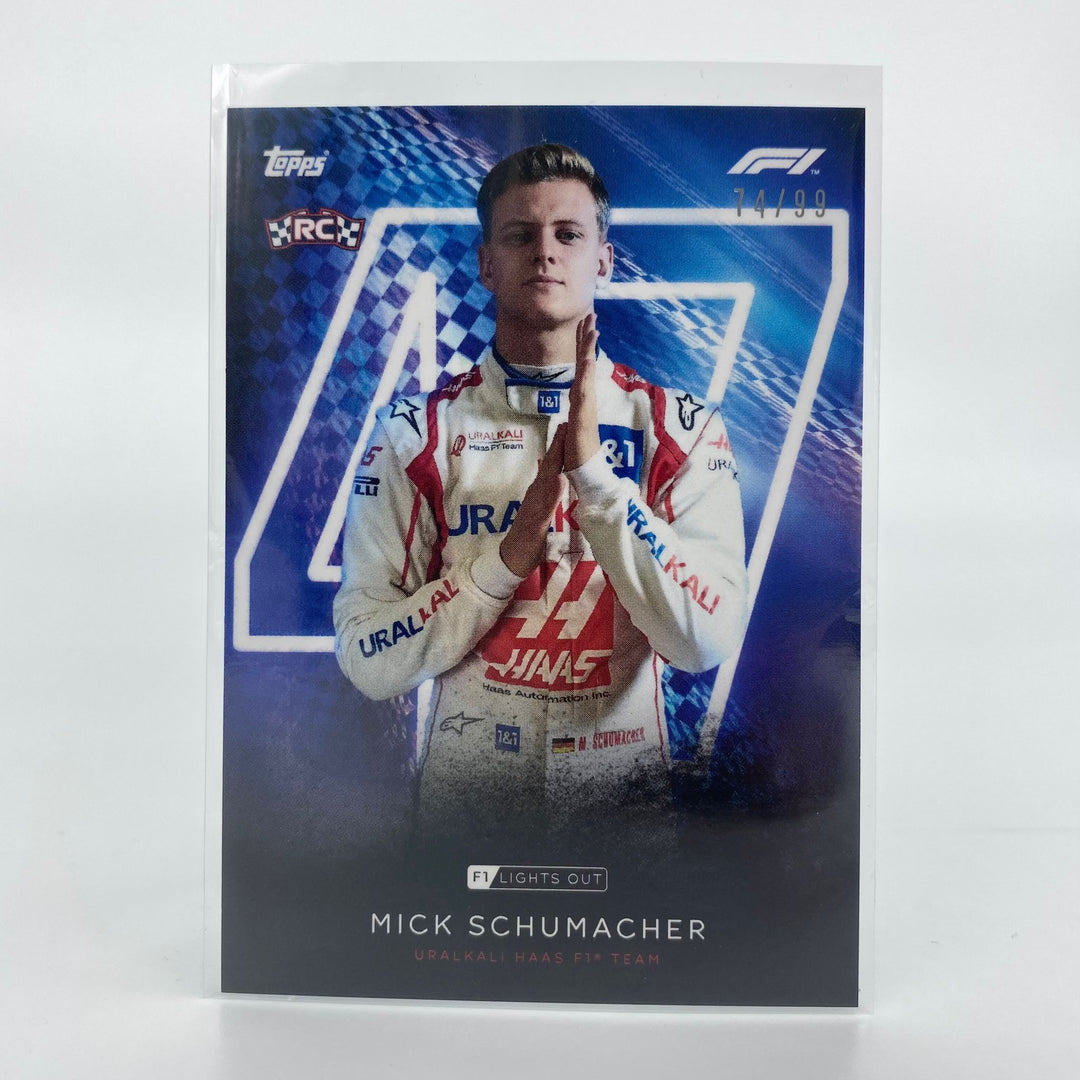 /99 Mick Schumacher - Drivers -  Blue Parallel