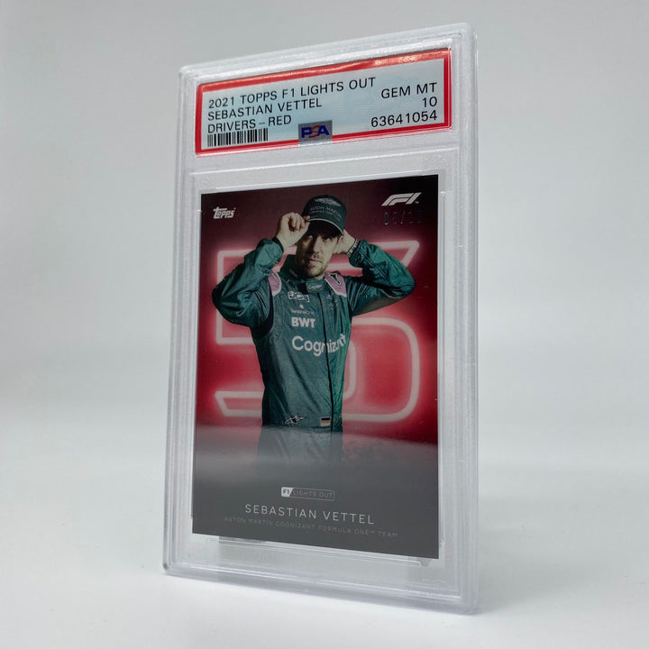 PSA 10 - 05/10 Sebastian Vettel - Drivers - Red Parallel