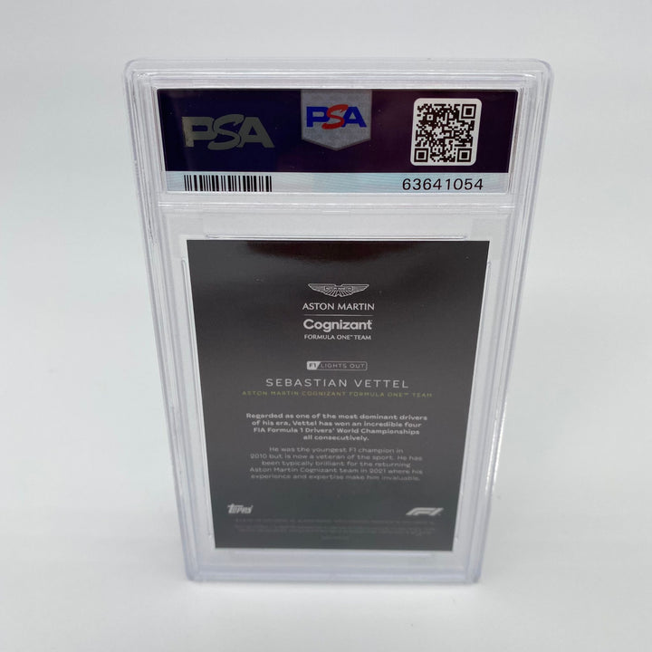 PSA 10 - 05/10 Sebastian Vettel - Drivers - Red Parallel