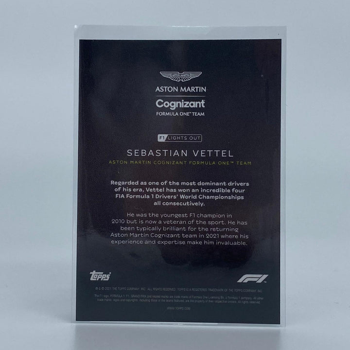 /99 Sebastian Vettel - Drivers -  Blue Parallel