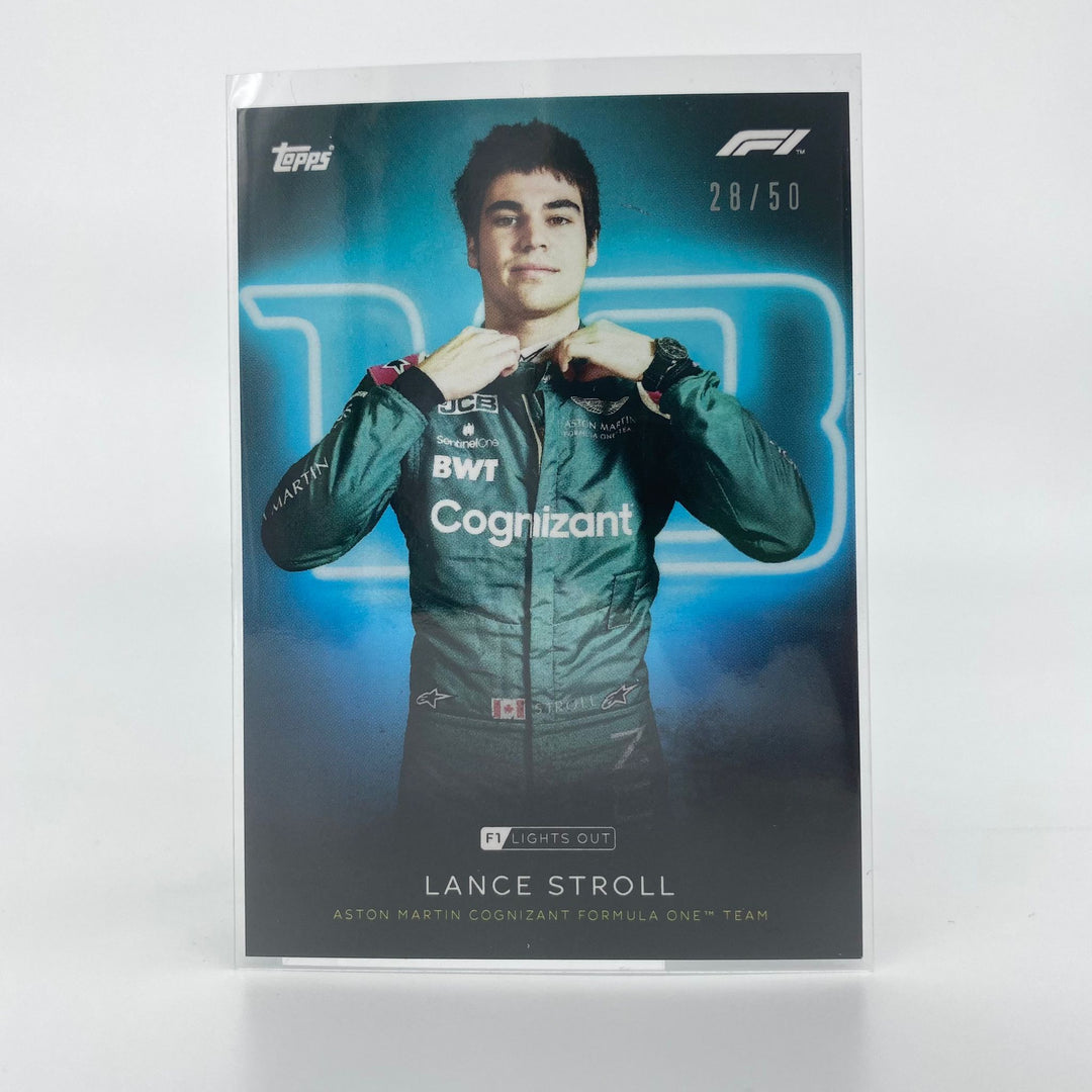 /50 Lance Stroll - Drivers -  Aqua Parallel