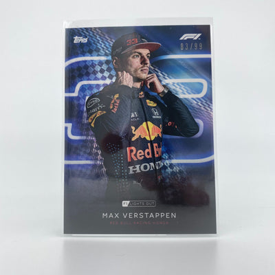 /99 Max Verstappen - Drivers -  Blue Parallel