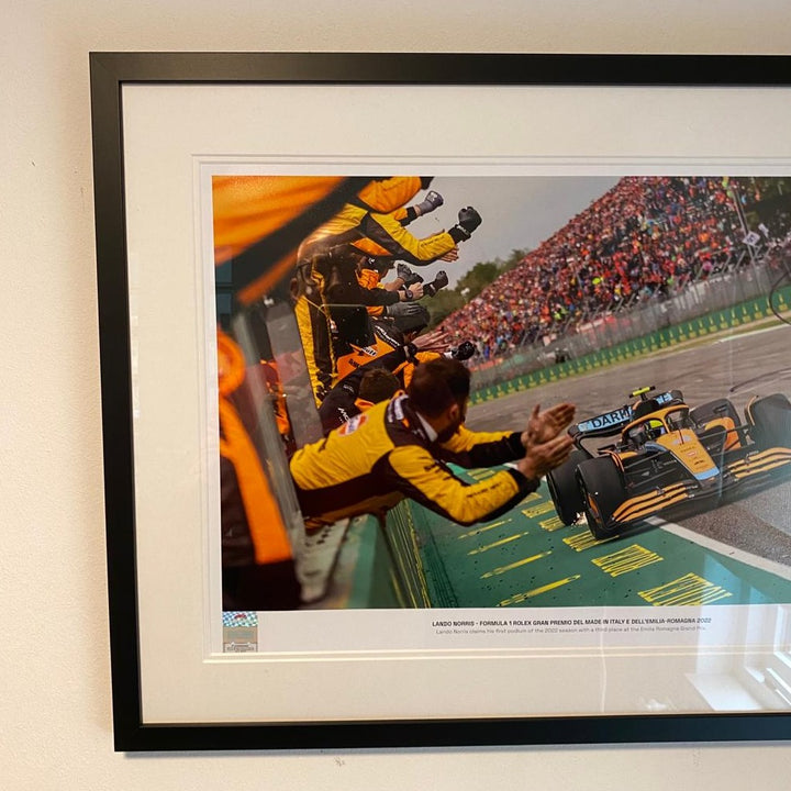 18/100 Lando Norris Claims his first podium of 2022 season