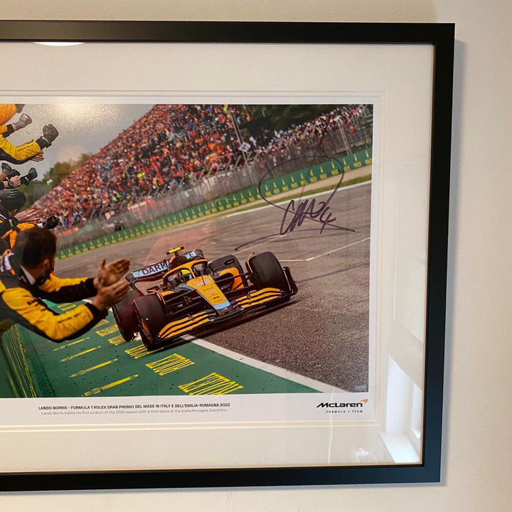 18/100 Lando Norris Claims his first podium of 2022 season