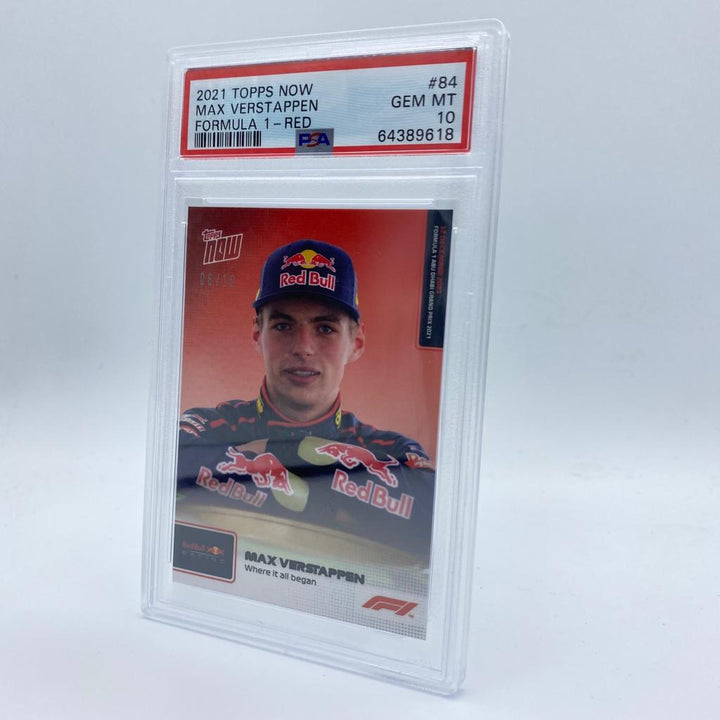 PSA 10 - 06/10 Max Verstappen #84 - Where it all began - Red
