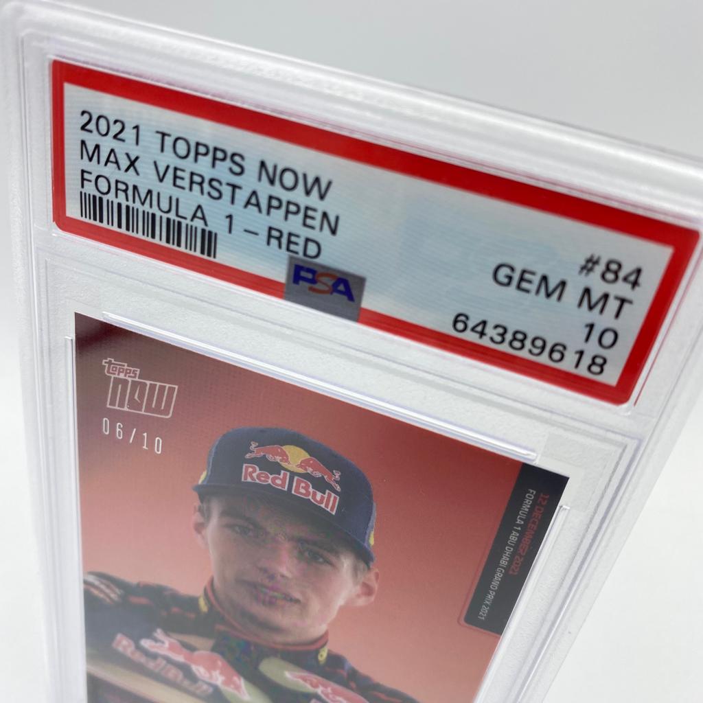 PSA 10 - 06/10 Max Verstappen #84 - Where it all began - Red